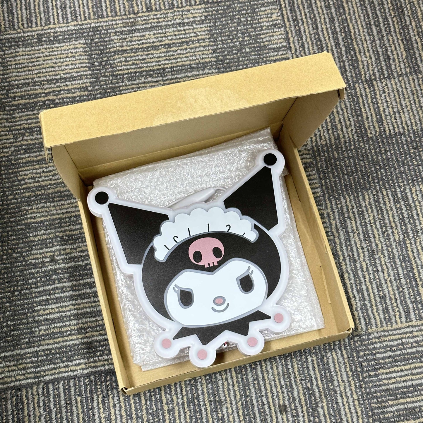 "Kuromi" Neon Like Sign, Kuromi LED Sign, Kuromi Room Decor, Kuromi LED Sign