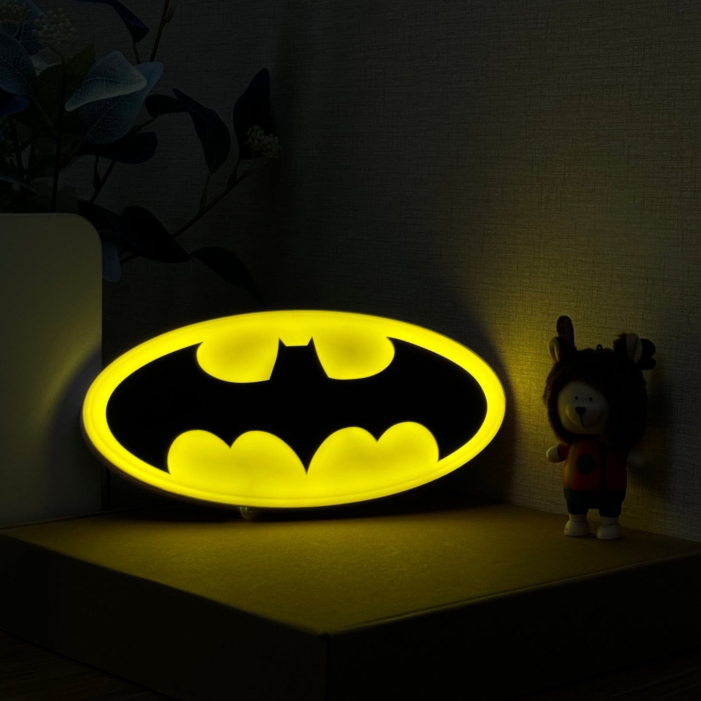 "Batman" Neon Like Sign, Batman Wall Sign, Batman LED Sign