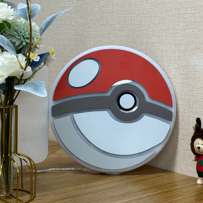 "Pokémon Poke Ball" Neon-Like Schild, Pokeball LED Schild, Geschenk für Kinder, Gamer