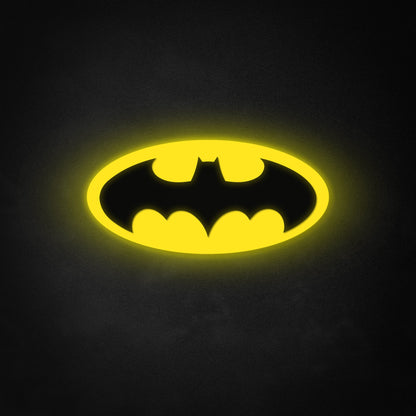 "Batman" Neon Like Sign, Batman Wall Sign, Batman LED Sign