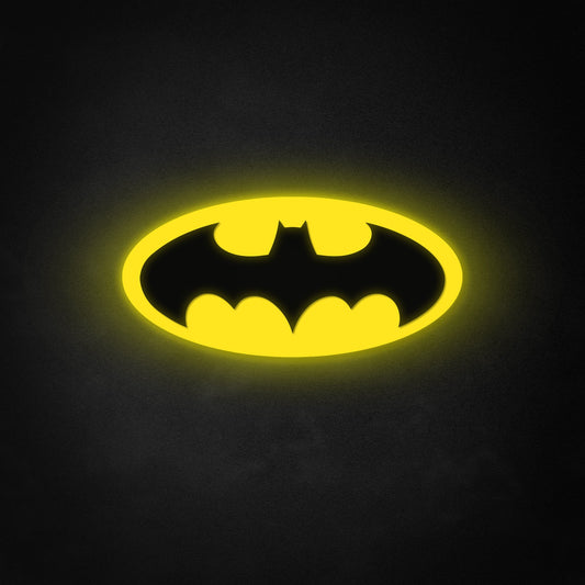 "Batman" Neon Like Sign, Batman Wall Sign, Batman LED Sign