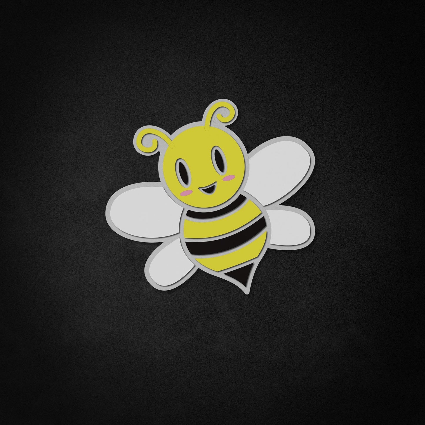 "Bumble Bee" Neon Like Sign, Bumble Bee LED Sign