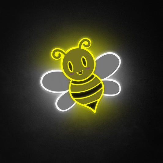 "Bumble Bee" Neon Like Sign, Bumble Bee LED Sign