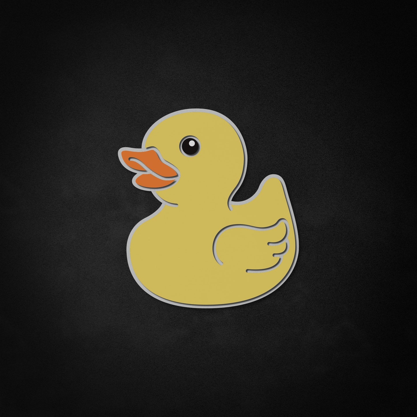 "Rubber Duck" Neon Like Sign, Kids Room Decor, Kids Room Wall Sign, Duck LED Sign