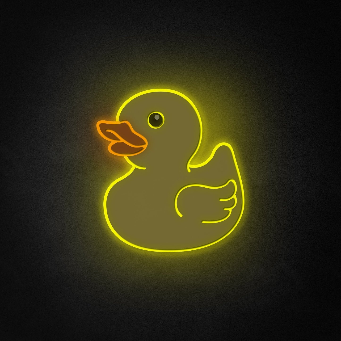 "Rubber Duck" Neon Like Sign, Kids Room Decor, Kids Room Wall Sign, Duck LED Sign