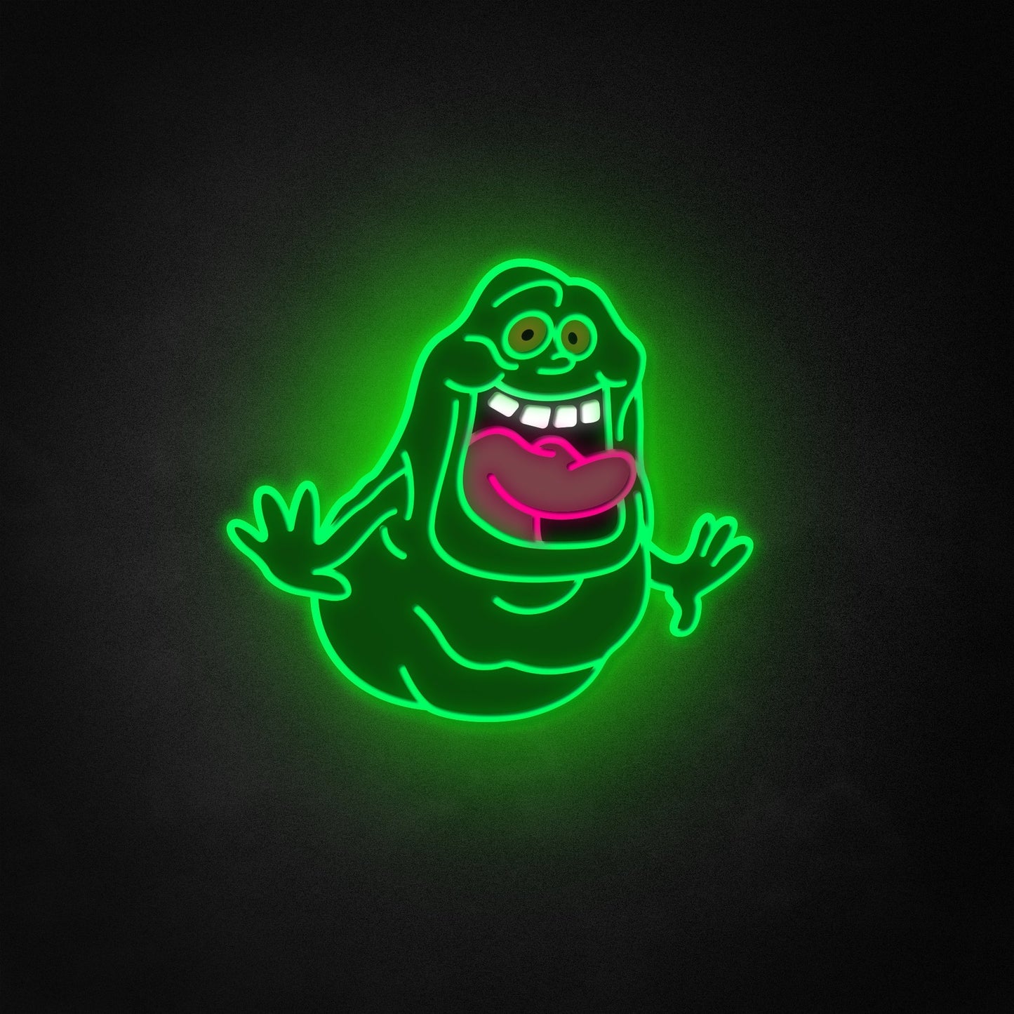 "Ghostbusters" Neon Like Sign, Ghostbusters Room Decor, Ghostbusters LED Sign