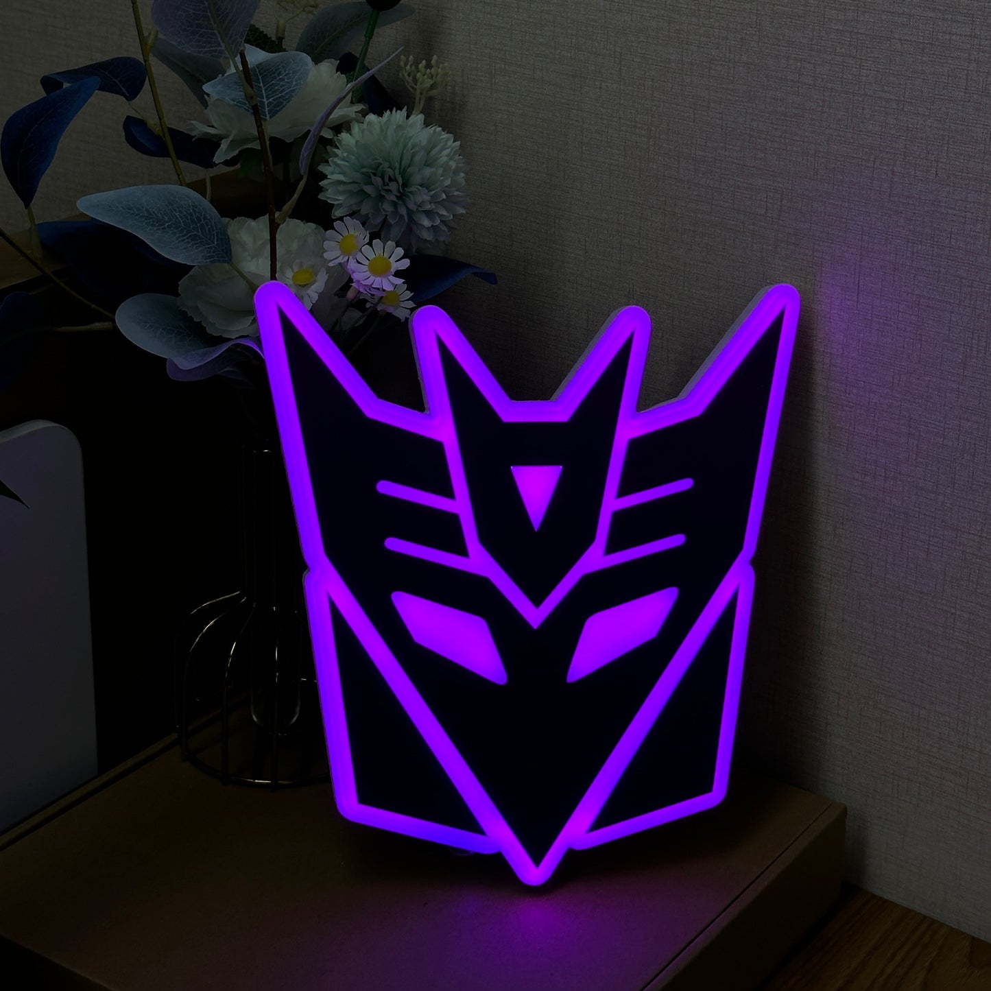 "Transformers Decepticons" Neon Like Sign, Transformers Room Decor, Transformers LED Sign