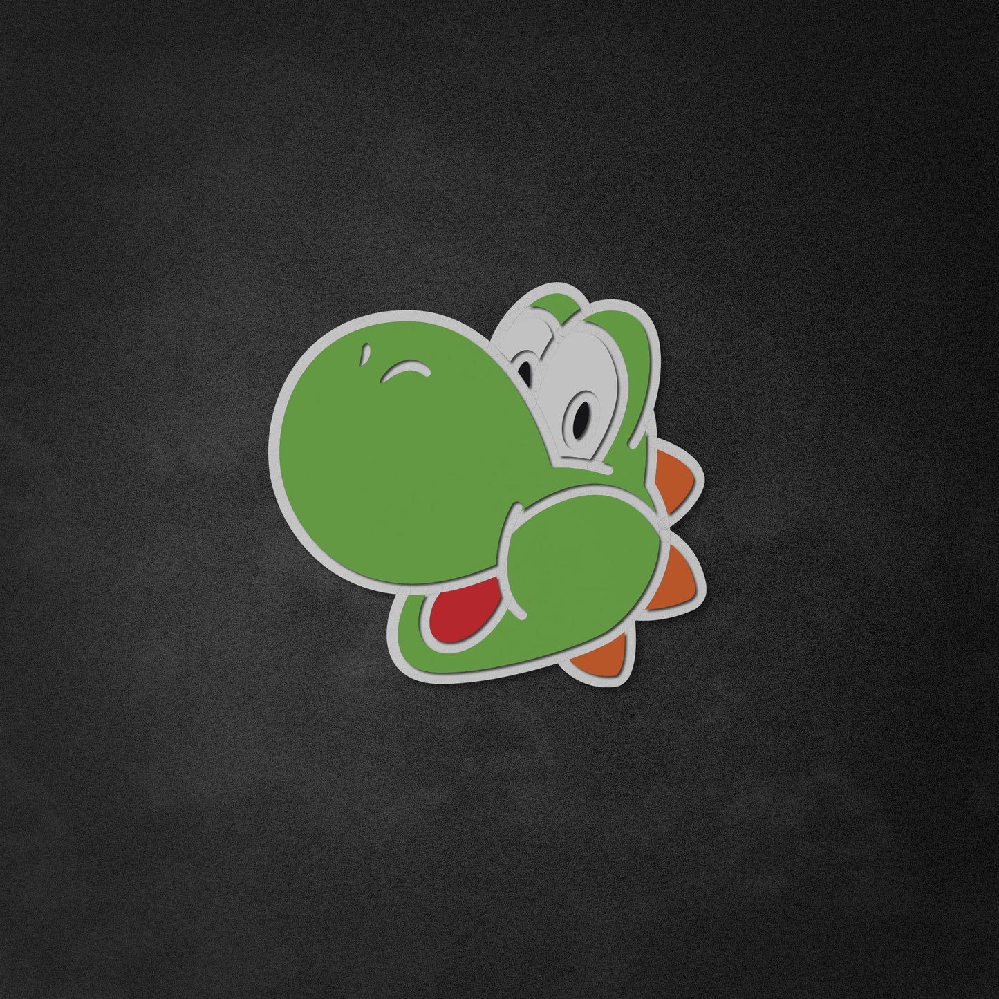 Enseigne LED "Mario Yoshi", Enseigne LED Mario, art mural Mario, cadeau pour enfants, joueur